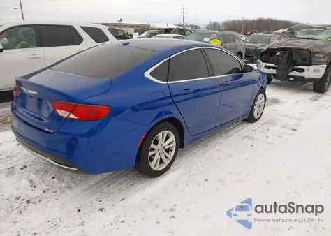 2015 Chrysler 200 Limited z USA, uszkodzony, nr VIN 1C3CCCAB7FN721373